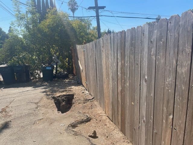 Yard Transformation and Eco-Friendly Fence Fix